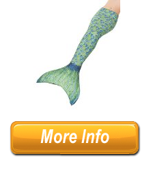 Fin Fun Mermaid Tail for Swimming, Includes Monofin In